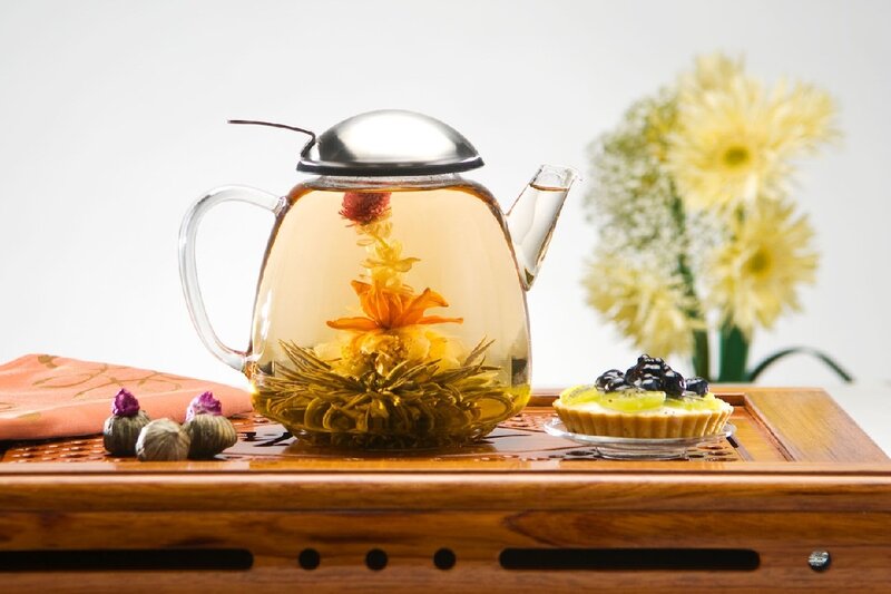 Flower Tea in Teapot