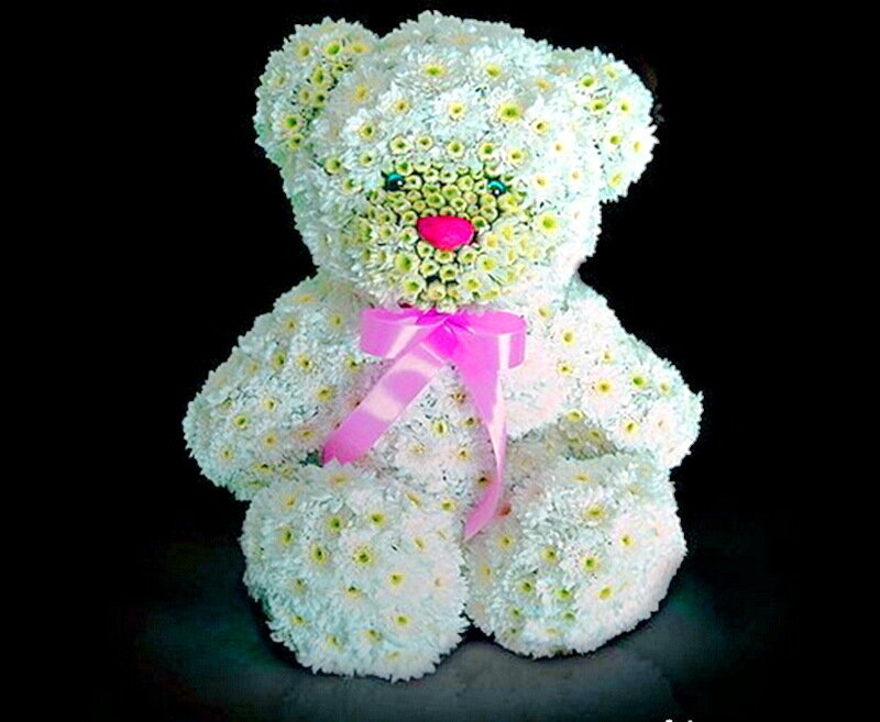 Flower Teddy Bear