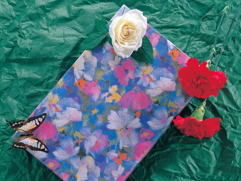Flowered Gift Box