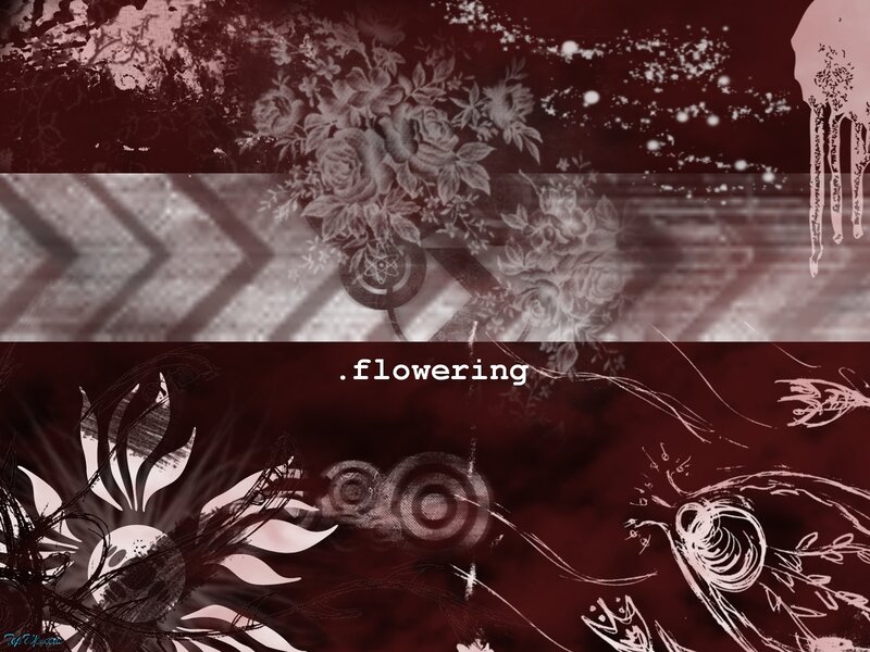 Flowering abstract art