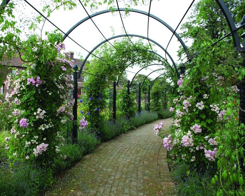 Flowering Arbor Pathway