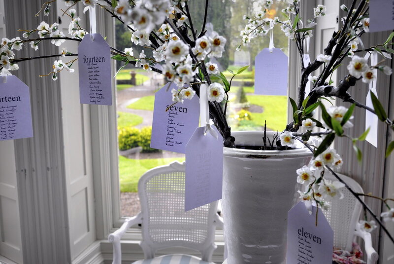 Flowering Branches with Tags