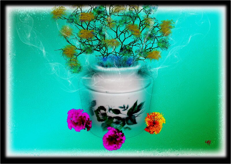 Flowering Plant in Vase
