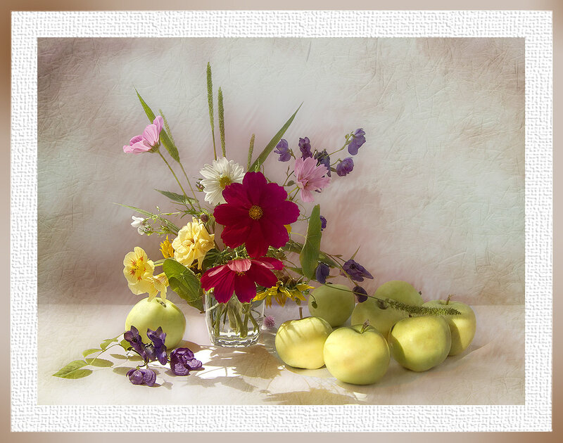 Flowers and Apples