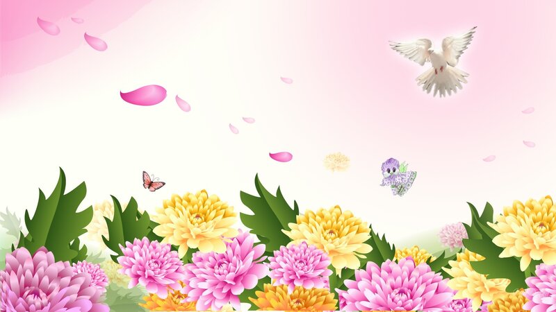 Flowers and Birds