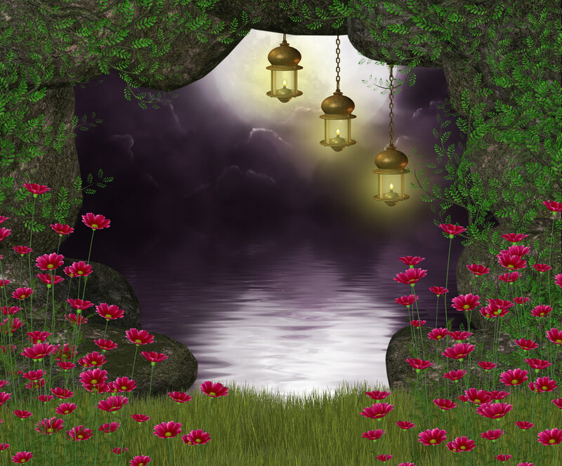 Flowers and Lanterns