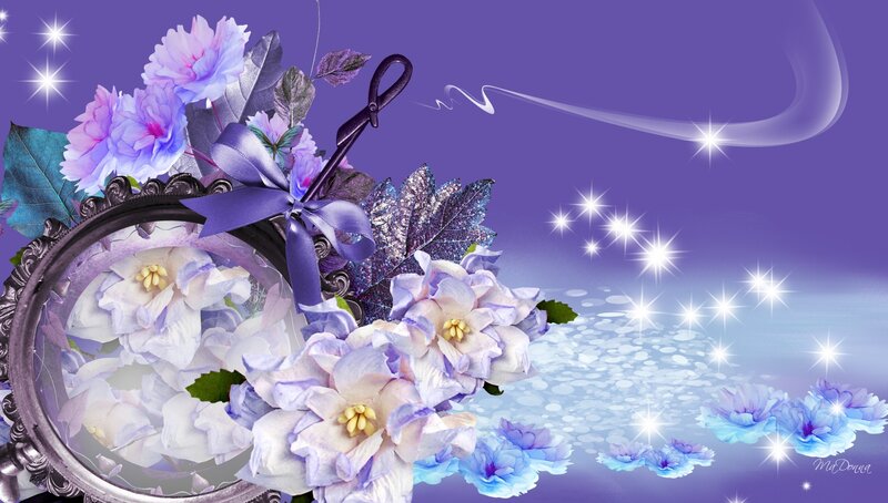 Flowers and Mirror