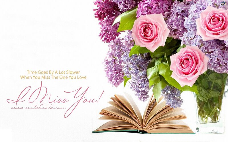 Flowers and Open Book — Purple