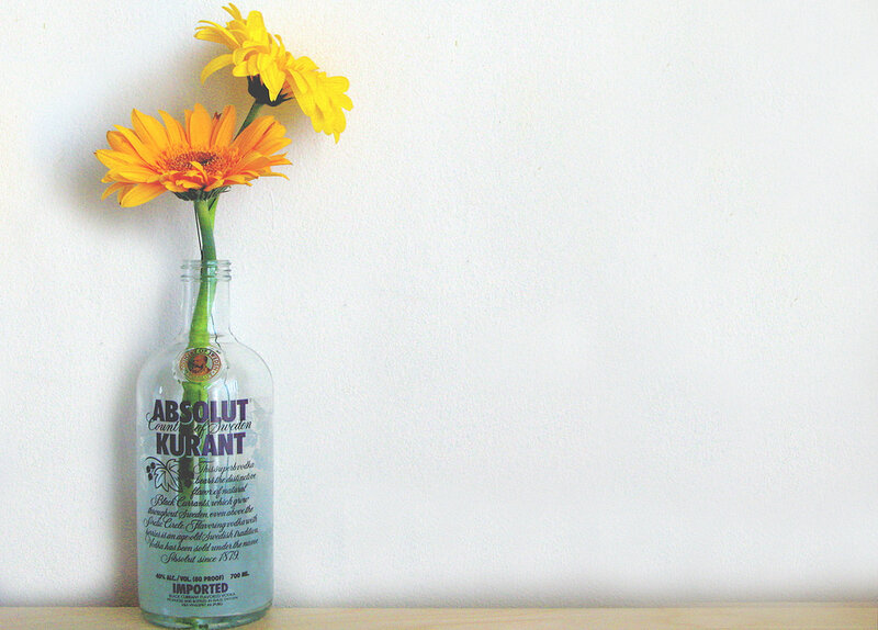 Flowers in a Bottle