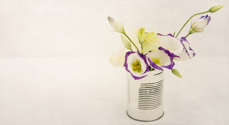 Flowers in a Can