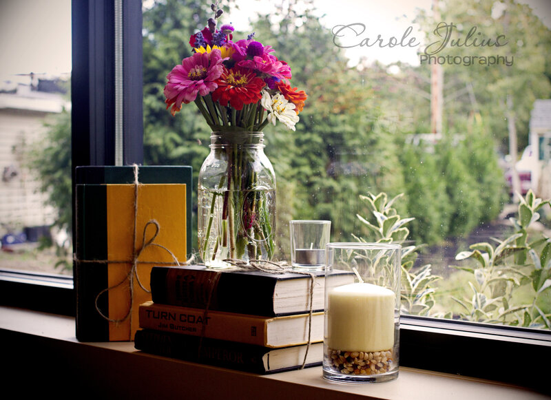 Flowers in a Jar — Green