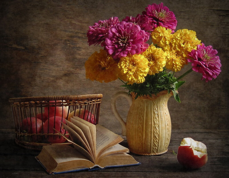 Flowers in a Jug