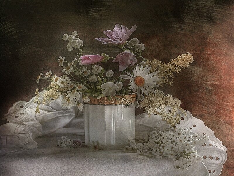 Flowers in a vase