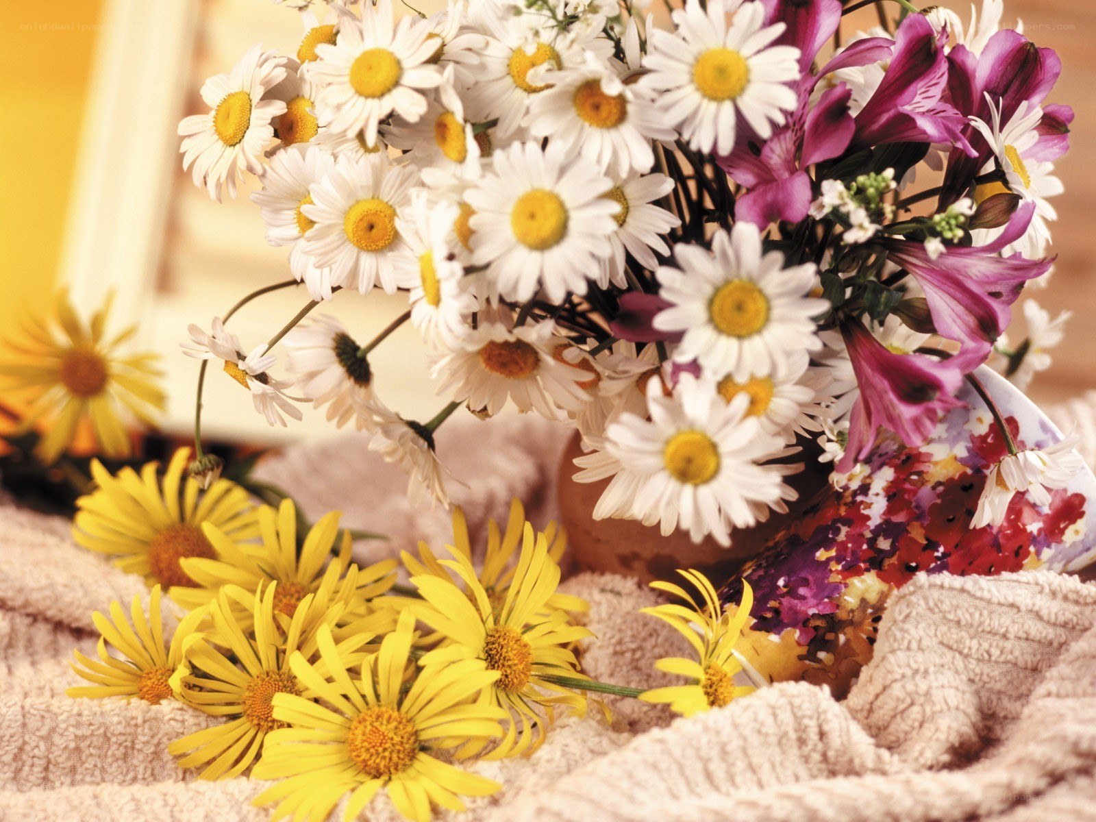 Flowers in a vase
