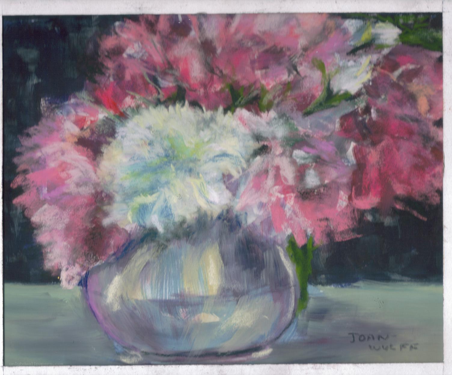 Flowers in a Vase