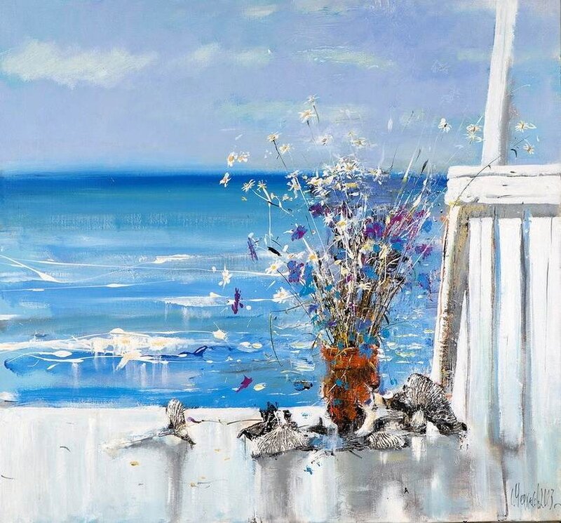 Flowers on a Balcony