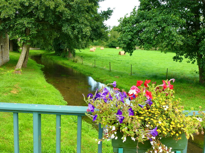 Flowers on a Bridge