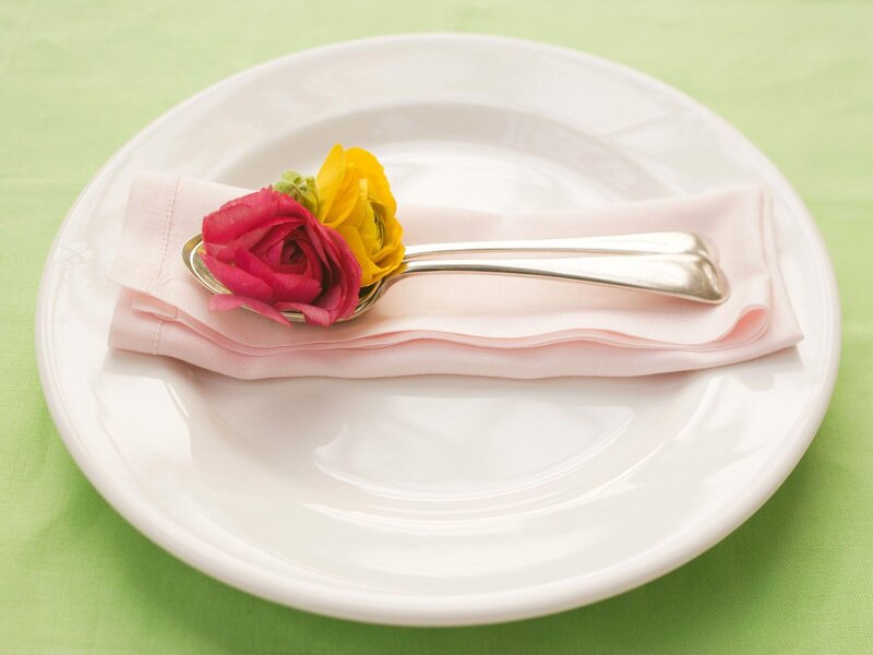 Flowers on a Plate