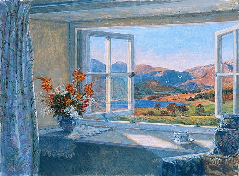 Flowers on Windowsill