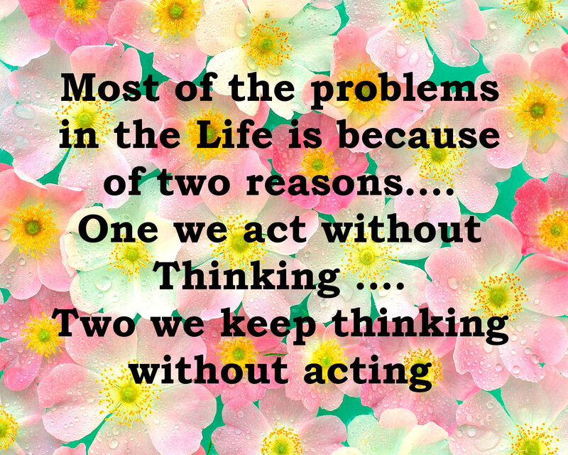 Flowers with life quote