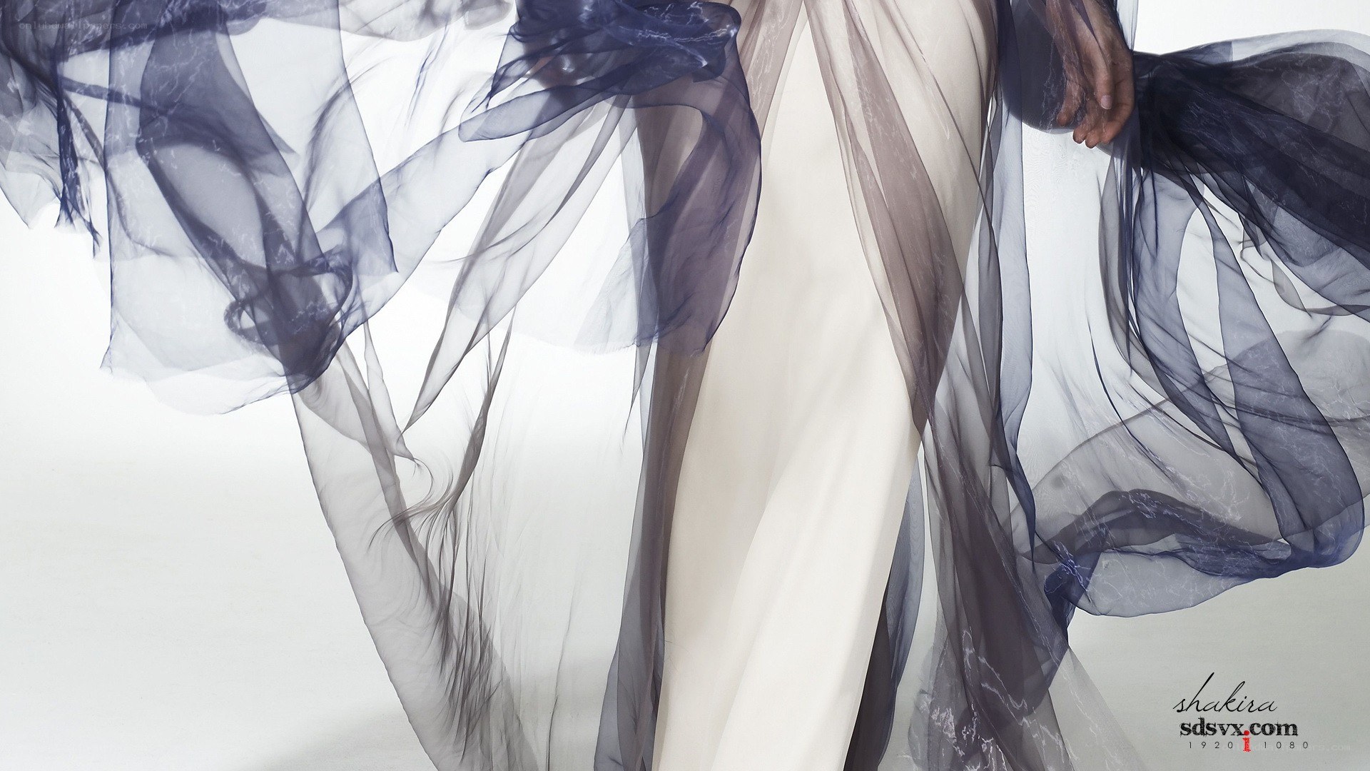 flowing fabric fashion