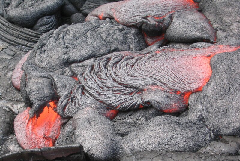 Flowing Lava Rock