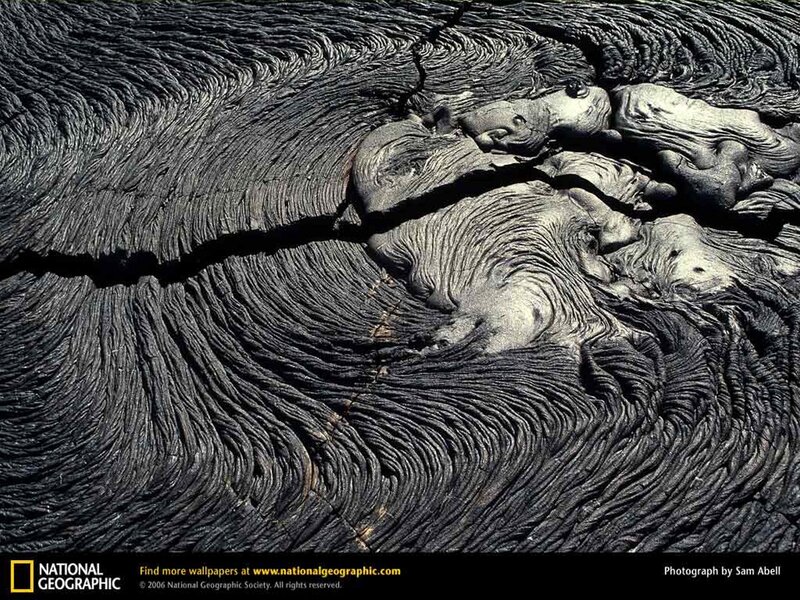 Flowing Lava Texture