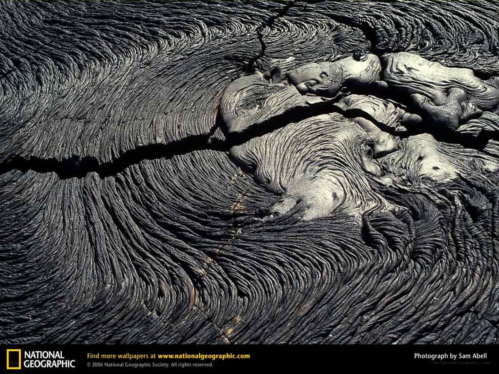 Flowing Lava Texture