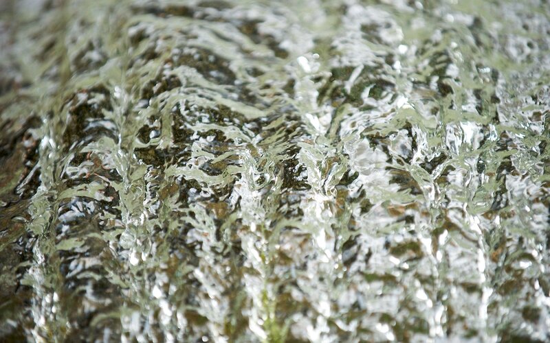 flowing water surface