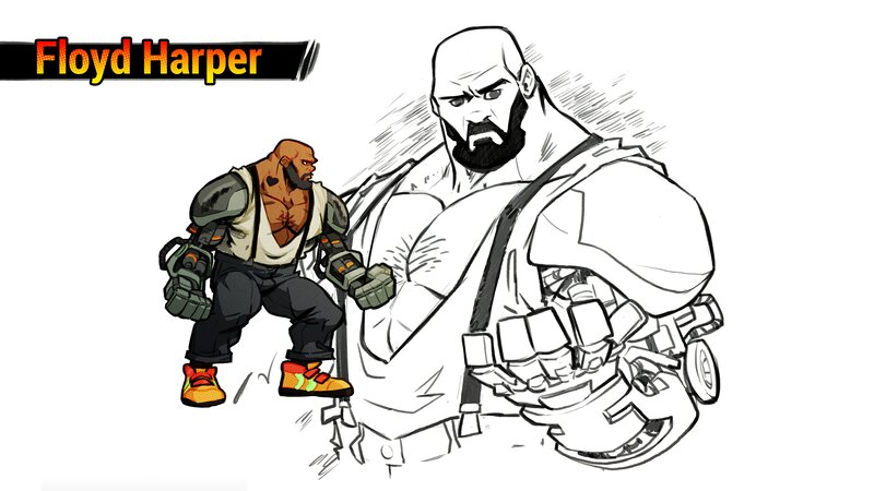 Floyd Harper Character