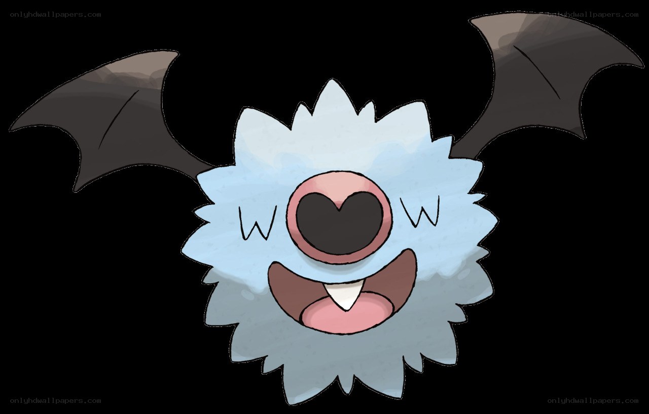 Fluffy bat-like creature