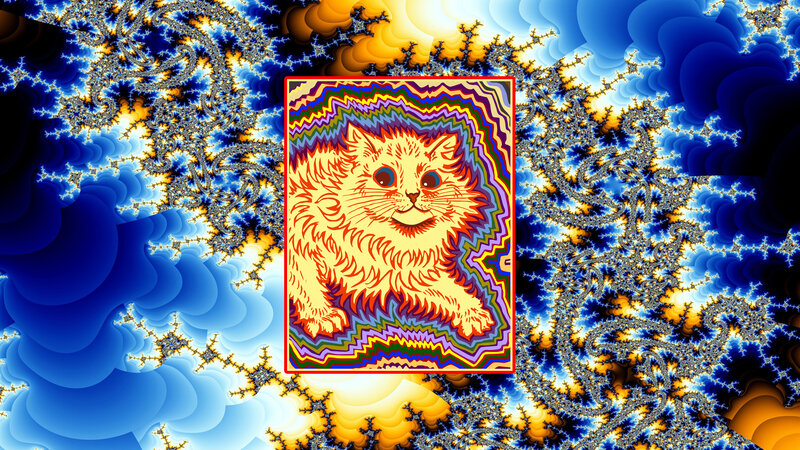 Fluffy Cat Illustration
