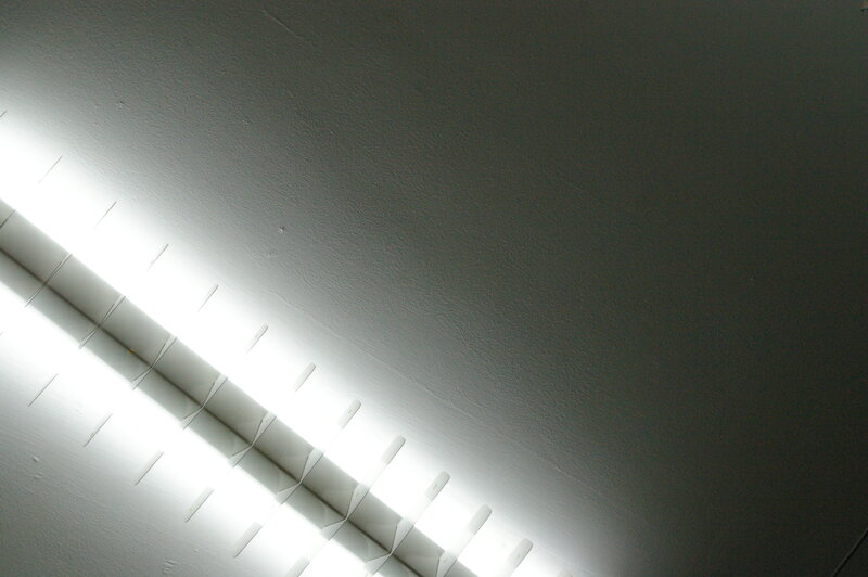 Fluorescent Light Fixture — White
