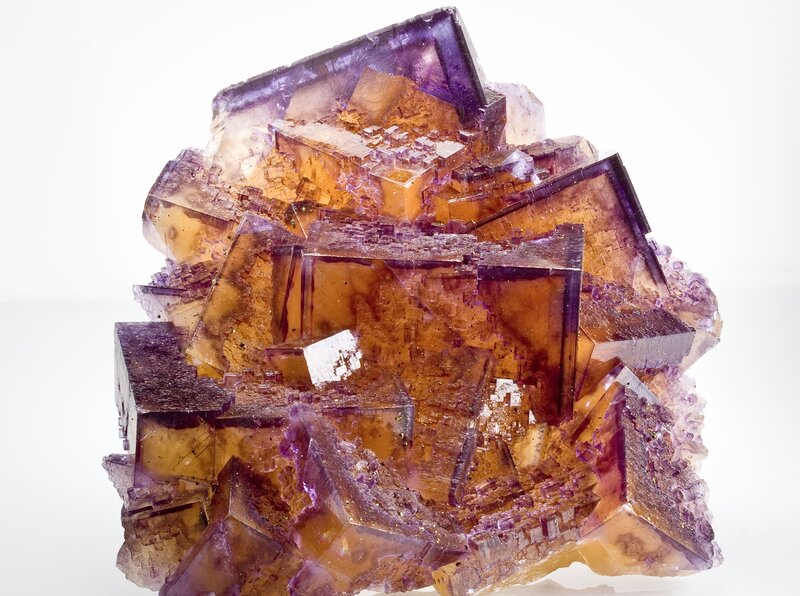 Fluorite Crystal Cluster