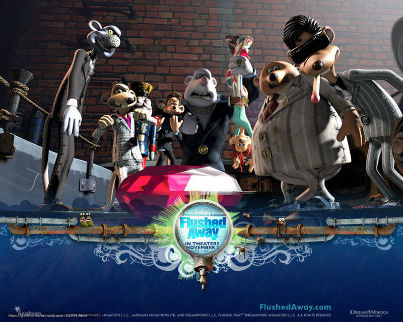 Flushed Away movie poster