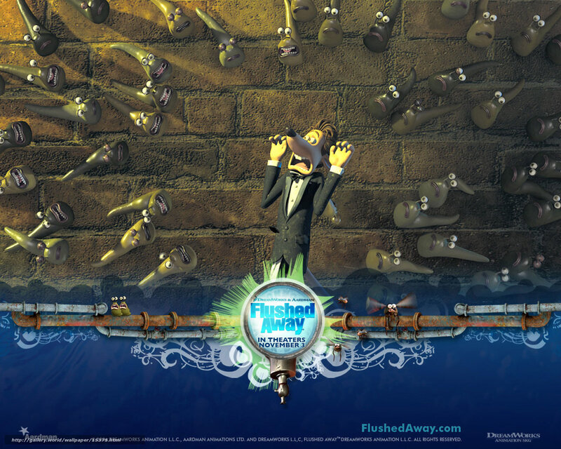 Flushed Away movie poster