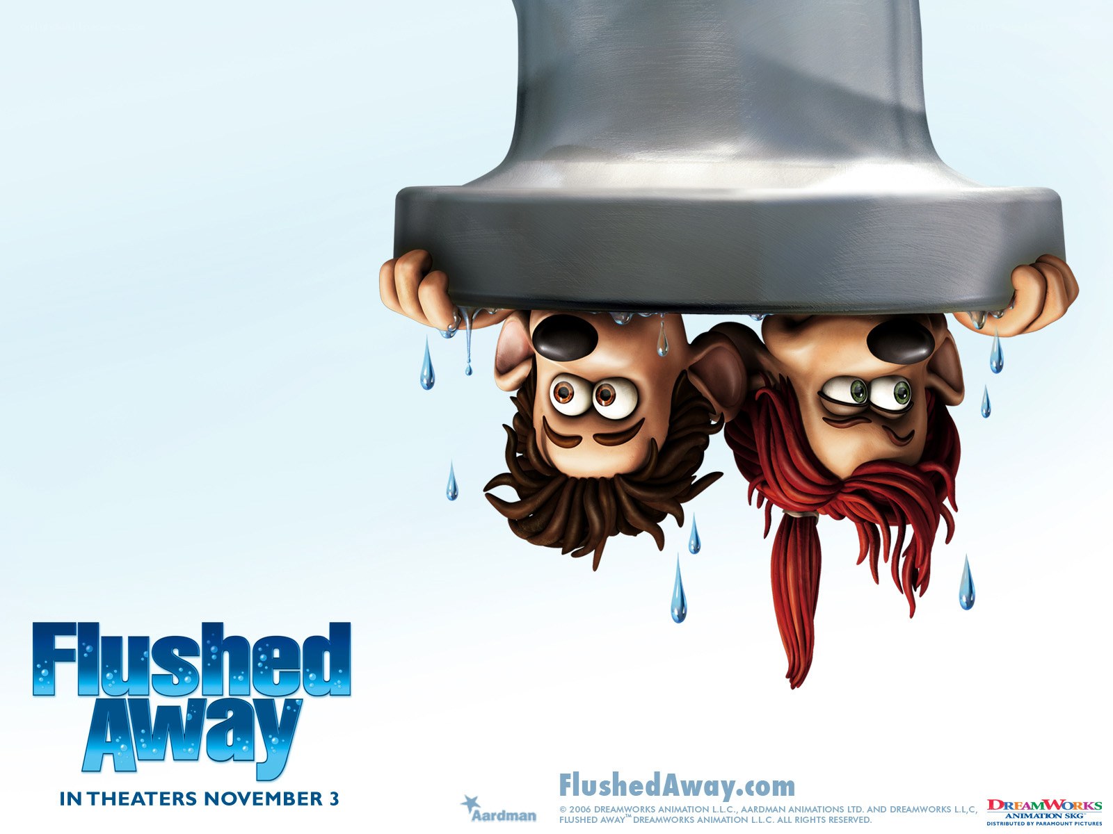 Flushed Away movie poster