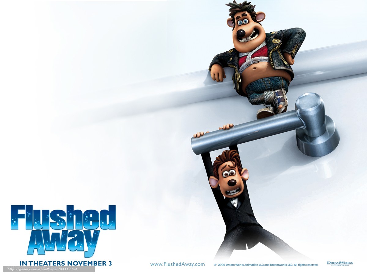 Flushed Away movie poster