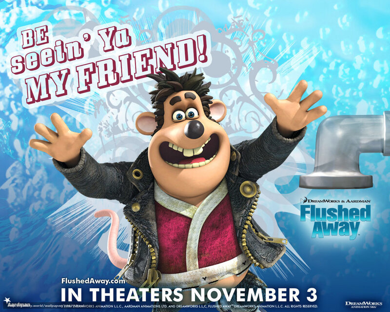 Flushed Away movie poster