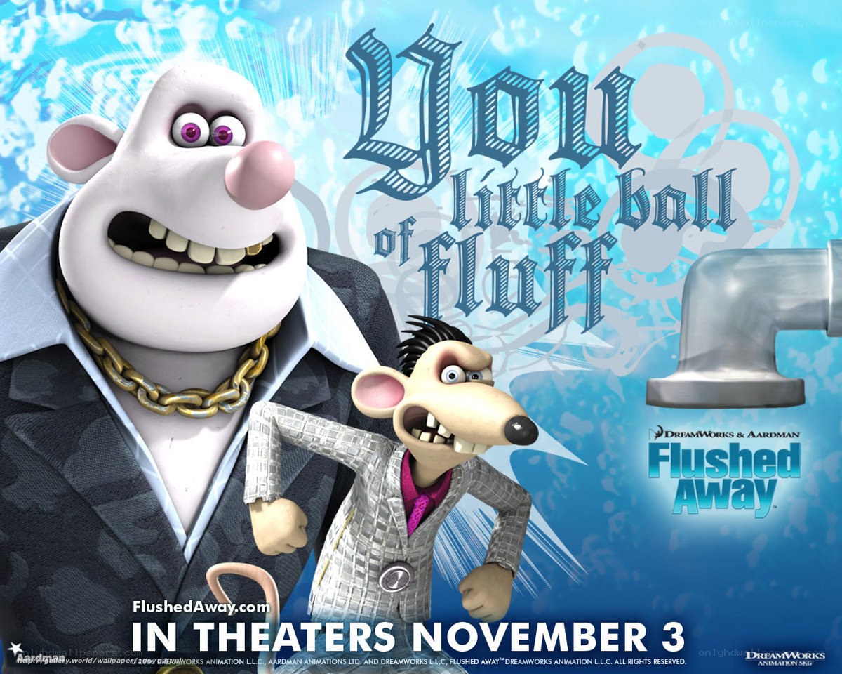 Flushed Away movie poster