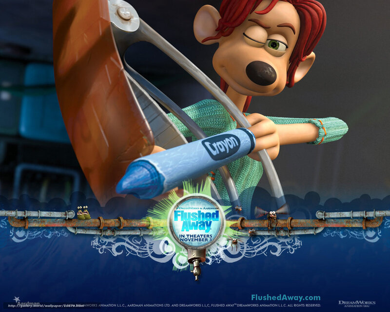 Flushed Away movie poster