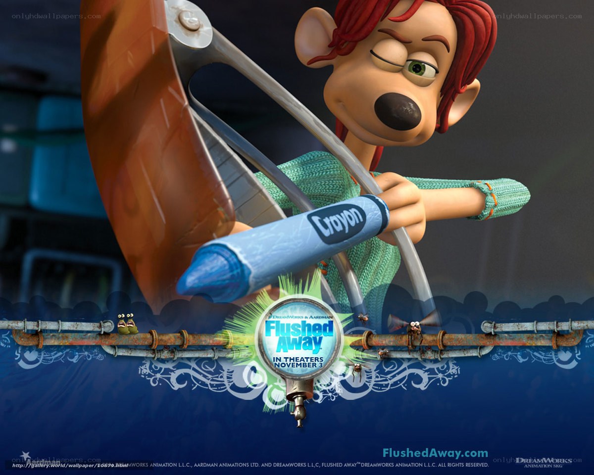Flushed Away movie poster