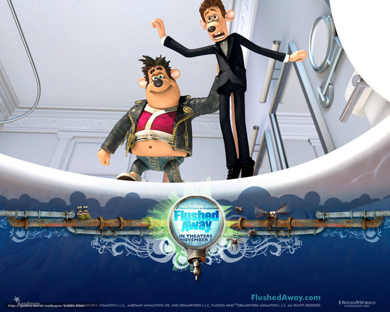 Flushed Away movie poster