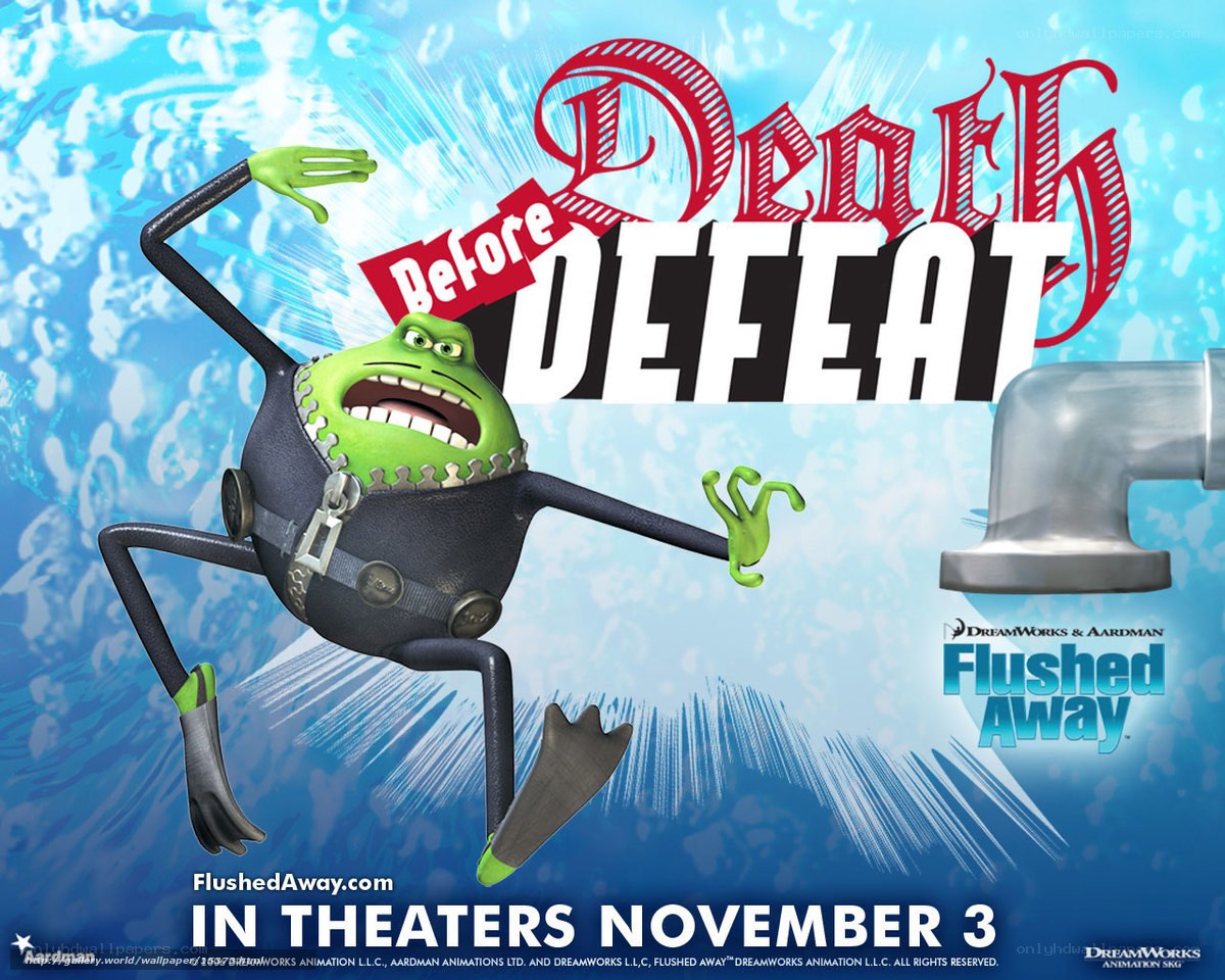 Flushed Away movie poster