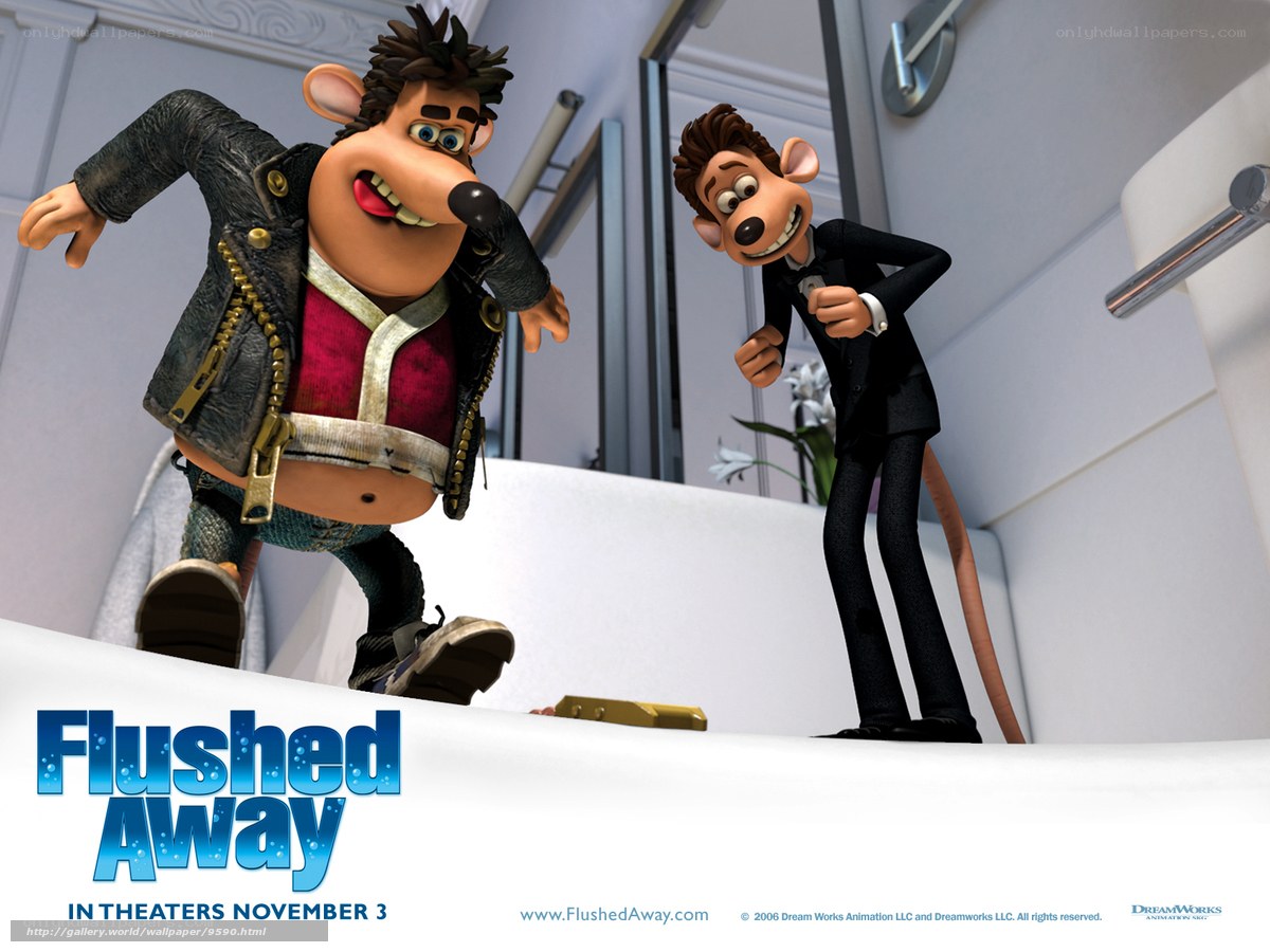 Flushed Away movie poster