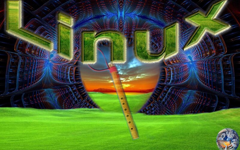 Flute in Green Field