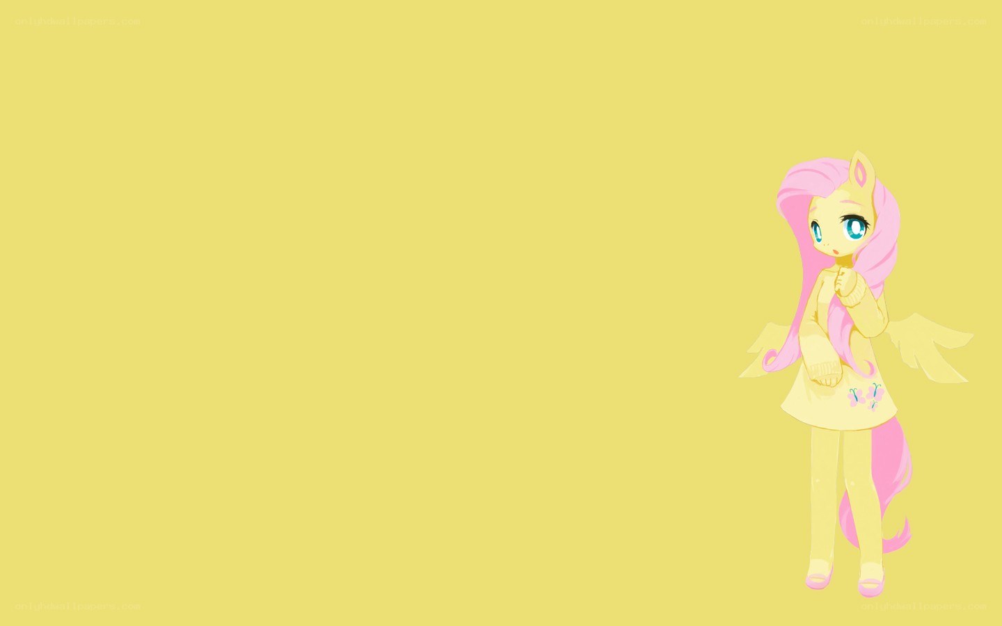 Fluttershy character art