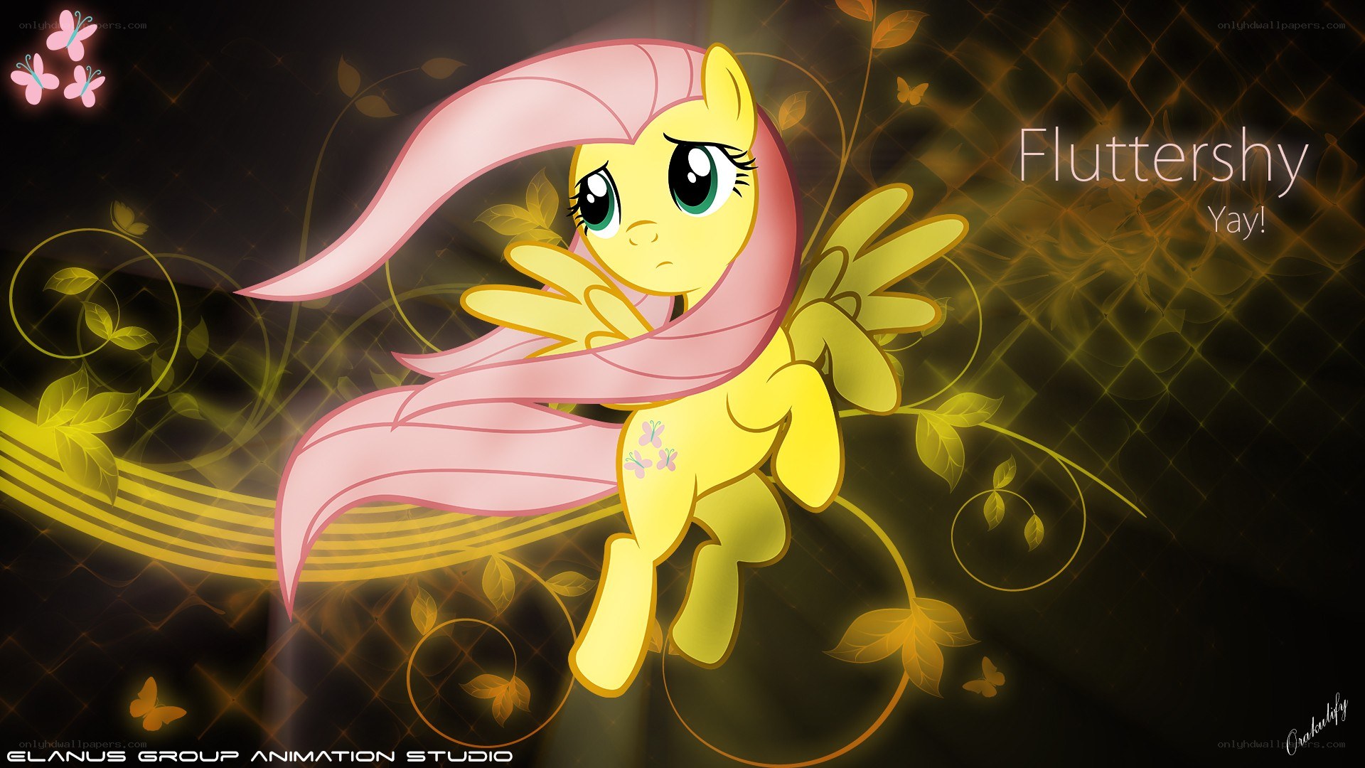 Fluttershy character art