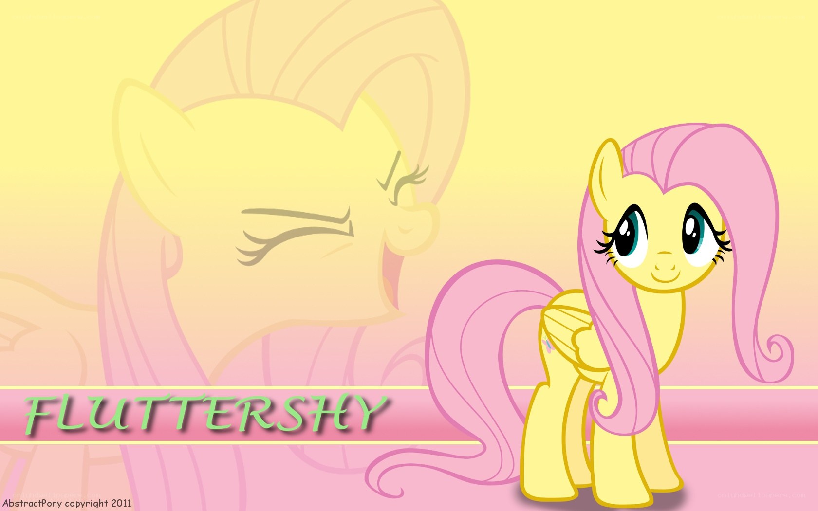 Fluttershy character art
