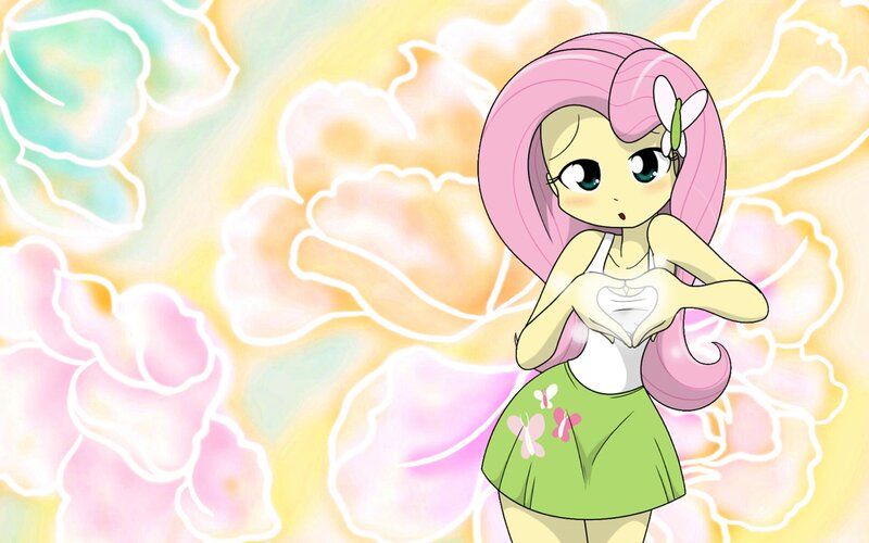 Fluttershy Character — Pink, Dreamy